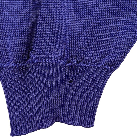 Pringle of Scotland Harrods argyle washable lightweight lambswool sweater flaw M - Picture 7 of 11